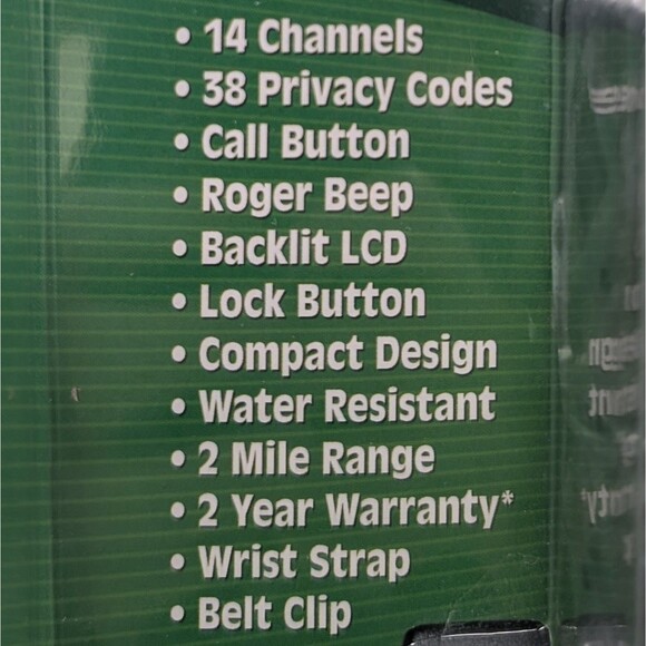 Cobra MicroTalk FRS235 Gray 14 Channel Portable 2-Way Radio Walkie Talkies NRFB - Picture 3 of 8